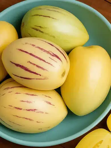 Poire-melon "Pépino" (Solanum muricatum) Plant