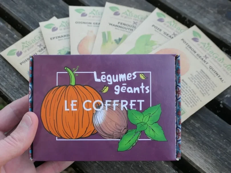Coffret Légumes géants (6 variétés de concours)