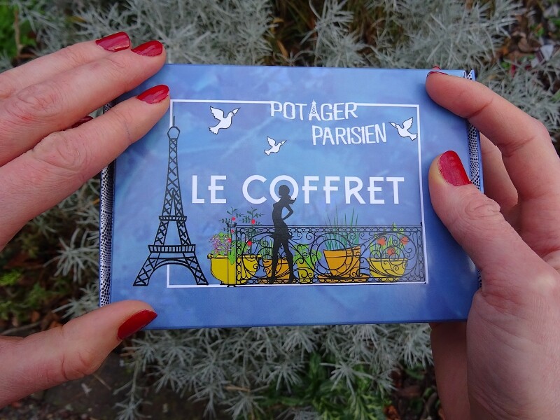Le coffret de graines Potager Parisien disponible dans la jardinerie en ligne alsagarden.live