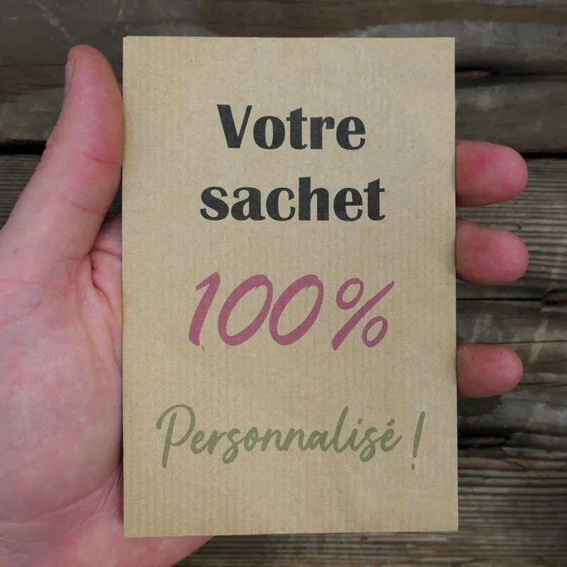 Sachet de graines évènementiels (personnalisés, prêt à semer)