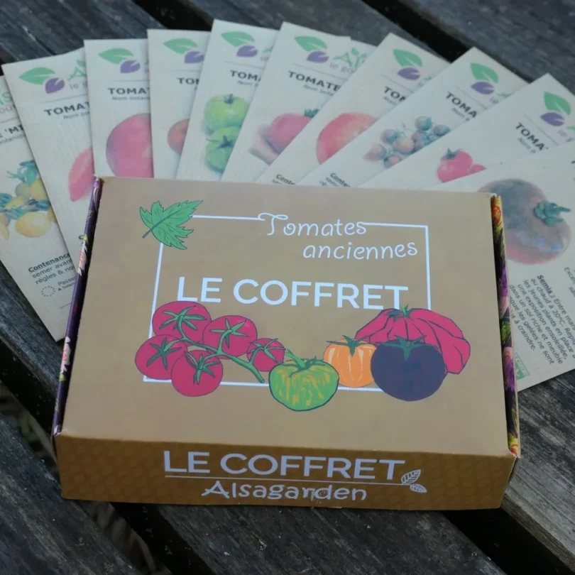 Coffret Tomates anciennes (10 variétés savoureuses) Graines