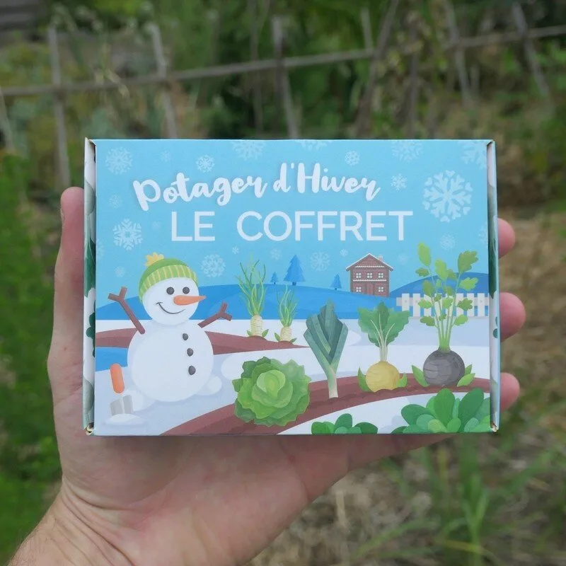 Coffret Potager d'Hiver (10 variétés de légumes hivernaux)