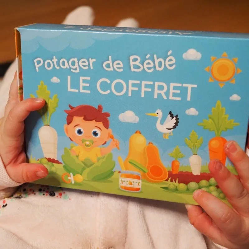 Coffret Potager de Bébé (6 Variétés pour Petits Pots)
