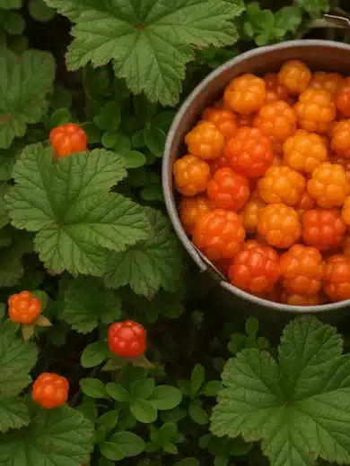 Plaquebière (Rubus chamaemorus) Graines