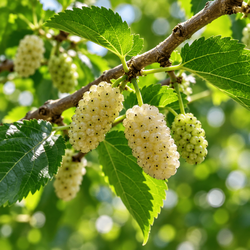 Mûrier à fruits blancs (Morus alba) Graines
